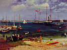 Albert Bierstadt: Přístav Nassau